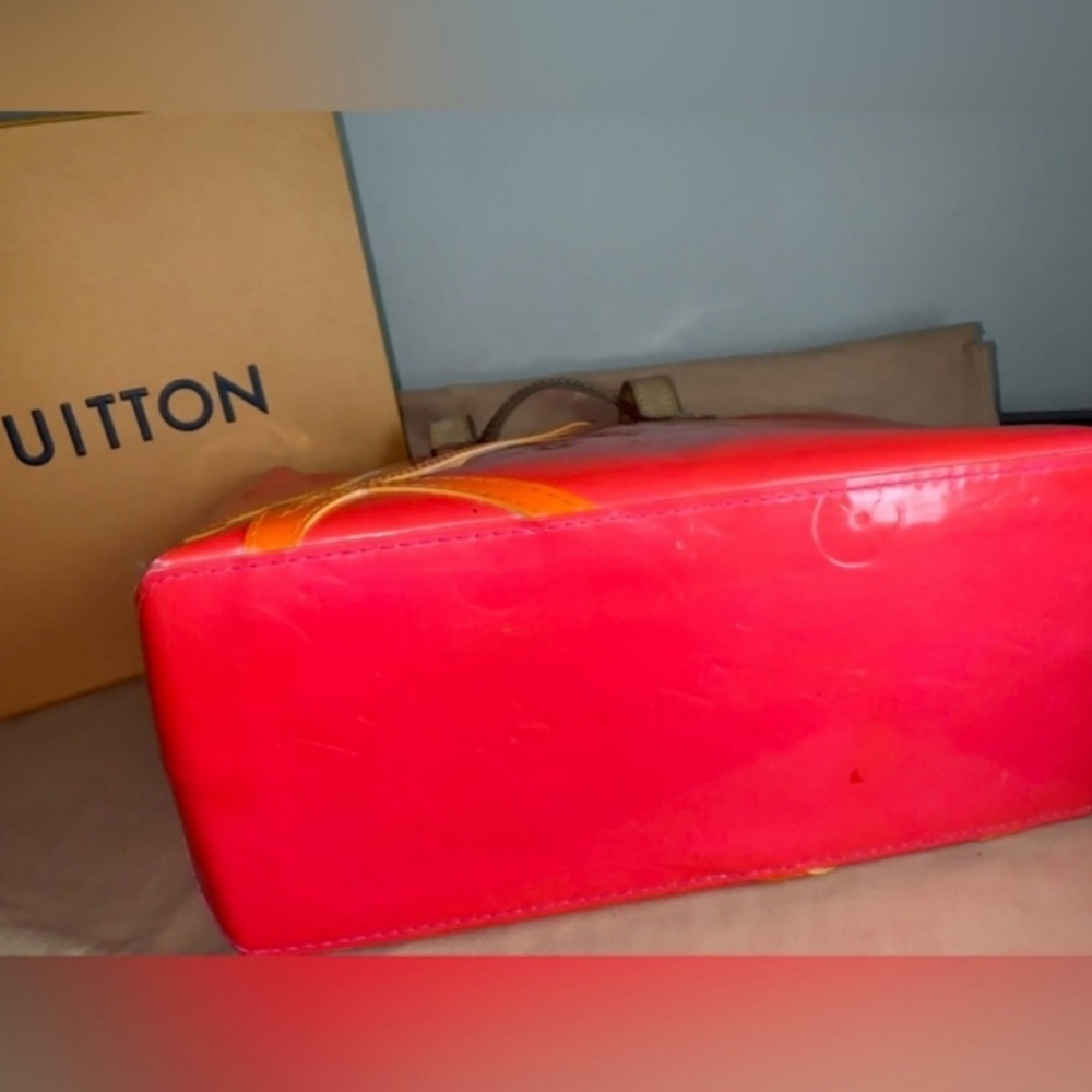 RARE LOUIS VUITTON x ROBERT WILSON READE MONOGRAM VERNIS TOTE PM LIMITED.. - Picture 5 of 9